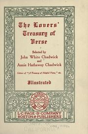 Cover of: The lovers' treasury of verse by John White Chadwick