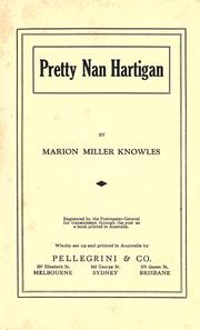 Pretty Nan Hartigan by Marion Miller Knowles