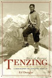 Cover of: Tenzing: Hero of Everest