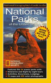 Cover of: National Geographic's Guide to the National Parks of the United States (3rd Edition)