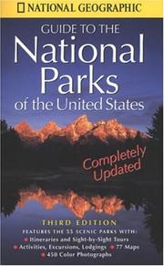 Cover of: National Geographic's Guide to the National Parks of the United States by National Geographic Society