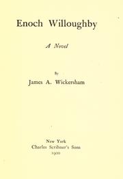 Cover of: Enoch Willoughby: a novel