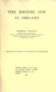 Cover of: The bronze age in Ireland by Coffey, George
