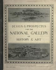 Cover of: A design and prospects for a national gallery of history and art in Washington by Franklin W. Smith