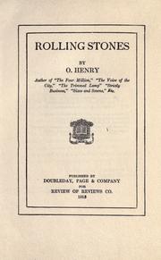 Cover of: Rolling stones by O. Henry