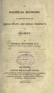 On political economy by Thomas Chalmers