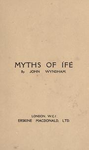 Myths of Ífè by John Wyndham