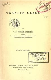 Cover of: Granite crags by C. F. Gordon-Cumming