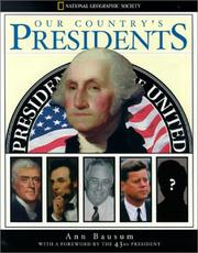 Cover of: Our country's presidents by Ann Bausum