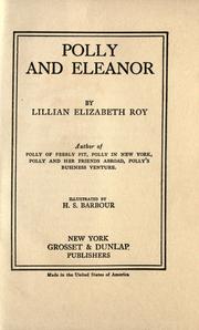 Cover of: Polly and Eleanor