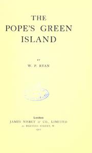 Cover of: The Pope's green island