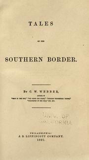 Cover of: Tales of the southern border