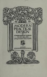 Cover of: Modern practical design by G. Woolliscroft Rhead