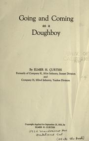 Cover of: Going and coming as a doughboy