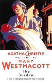 Cover of: The Burden by Agatha Christie