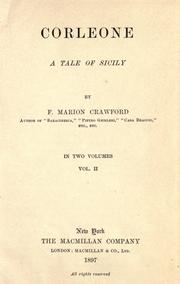 Cover of: Corleone by Francis Marion Crawford
