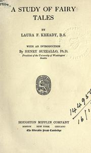 Cover of: A Study of Fairy Tales