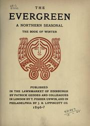 Cover of: The Evergreen, a northern seasonal ... by 