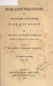 Cover of: Mary Anne Wellington: the soldier's daughter, wife, and widow.
