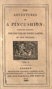 The adventures of a pincushion by Mary Ann Kilner