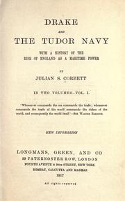 Cover of: Drake and the Tudor Navy, with a history of the rise of England as a maritime power