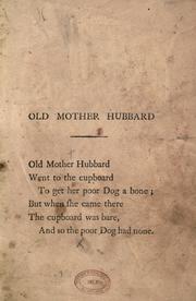 Cover of: Old Mother Hubbard and her dog. by Sarah Catherine Martin