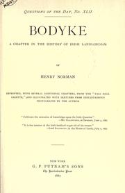 Cover of: Bodyke by Norman, Henry