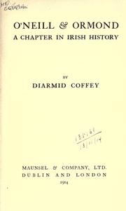O'Neill & Ormond by Diarmid Coffey