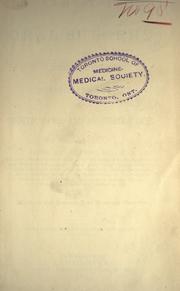 Cover of: A system of oral surgery: being a treatise on the diseases and surgery of the mouth, jaws, and associate parts.