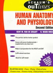 Cover of: Schaum's outline of theory and problems of human anatomy and physiology