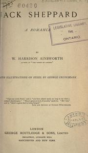 Ainsworth's novels by William Harrison Ainsworth