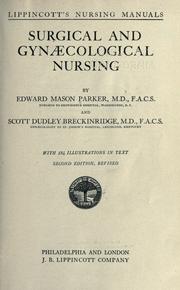 Cover of: Surgical and gynaecological nursing