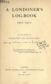 Cover of: Londoner's log-book, 1901-1902