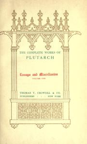 Cover of: Complete works. by Plutarch