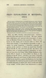 Cover of: Pike's explorations in Minnesota, 1805-6. by Zebulon Montgomery Pike