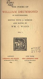 Poems by Drummond, William