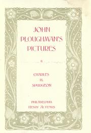 Cover of: John Ploughman's pictures: or, More of his plain talk for plain people