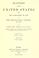 Cover of: History of the United States from the Compromise of 1850 to the McKinley-Bryan campaign of 1896.