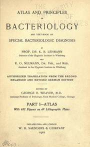 Cover of: Atlas and principles of bacteriology