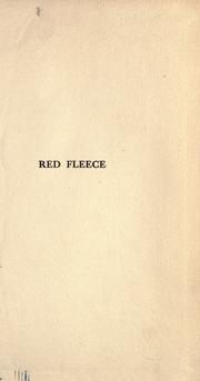 Cover of: Red fleece. by Will Levington Comfort