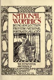 Cover of: National worthies by National Portrait Gallery (Great Britain), National Portrait Gallery (Great Britain)