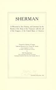Cover of: Sherman. by De Benneville Randolph Keim