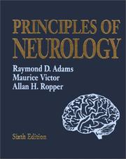 Cover of: Principles of neurology by Adams, Raymond D.