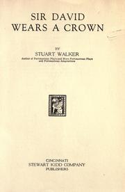 Cover of: Sir David wears a crown by Stuart Walker