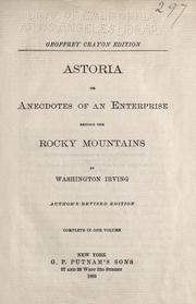 Cover of: Irving's works by Washington Irving