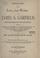 Cover of: The life and work of James A. Garfield, ...