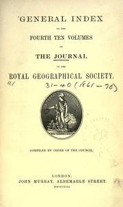 Cover of: Journal.