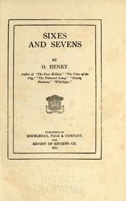 Cover of: Sixes and sevens by O. Henry