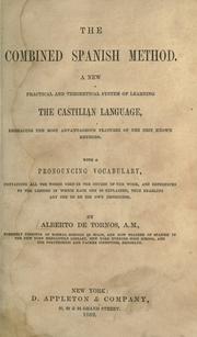 The combined Spanish method by Alberto de Tornos