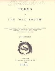 Poems of the "Old South" by Henry Wadsworth Longfellow